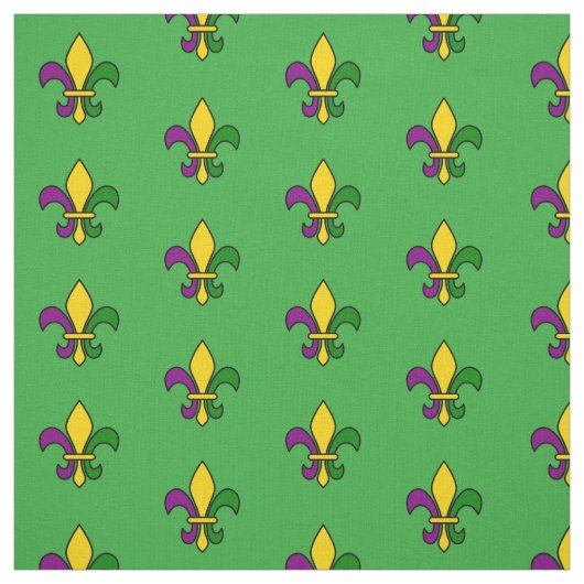 Nahtloses Muster mit Fleur-de-lis Stoff (Muster)