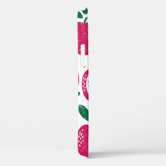 Nahtloses Muster mit Früchten. Briefmarke texturie Case-Mate iPhone Hülle (Rückseite / Rechts)