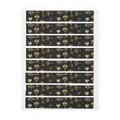 Nahtloses Muster mit Golden Keys (Bogen)