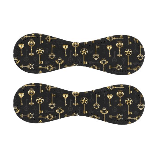 Nahtloses Muster mit Golden Keys Baseball (Paneele)