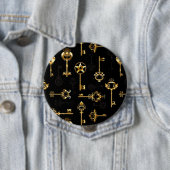 Nahtloses Muster mit Golden Keys Button (Beispiel)