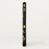 Nahtloses Muster mit Golden Keys Case-Mate iPhone Hülle (Hinten/Links)
