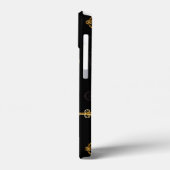 Nahtloses Muster mit Golden Keys Case-Mate iPhone Hülle (Rückseite / Links)