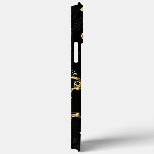 Nahtloses Muster mit Golden Keys Case-Mate iPhone Hülle (Rückseite / Rechts)