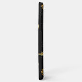 Nahtloses Muster mit Golden Keys Case-Mate iPhone Hülle (Hinten/Links)