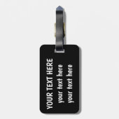 Nahtloses Muster mit Golden Keys Gepäckanhänger (Rückseite vertikal)