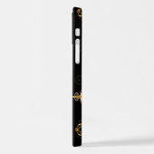 Nahtloses Muster mit Golden Keys iPhone Hülle (Linke Seite)