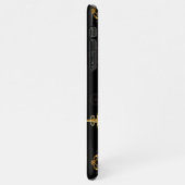 Nahtloses Muster mit Golden Keys iPhone Hülle (Linke Seite)