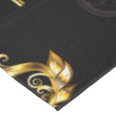Nahtloses Muster mit Golden Keys Tischdecke (Schrägansicht)
