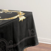 Nahtloses Muster mit Golden Keys Tischdecke (Beispiel)