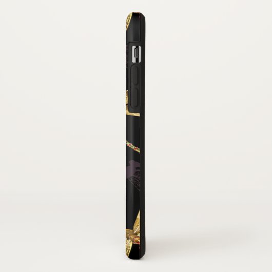 Nahtloses Muster mit goldenen Libellen Case-Mate iPhone Hülle (Hinten/Links)