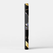 Nahtloses Muster mit goldenen Libellen Case-Mate iPhone Hülle (Rückseite / Rechts)