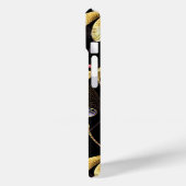 Nahtloses Muster mit goldenen Libellen Case-Mate iPhone Hülle (Rückseite / Links)