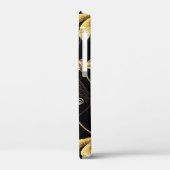 Nahtloses Muster mit goldenen Libellen Case-Mate iPhone Hülle (Rückseite / Links)