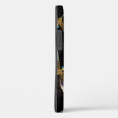 Nahtloses Muster mit goldenen Libellen Case-Mate iPhone Hülle (Rückseite / Rechts)