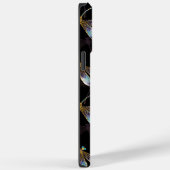 Nahtloses Muster mit goldenen Libellen Case-Mate iPhone Hülle (Rückseite / Rechts)