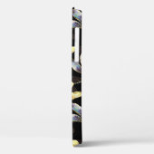 Nahtloses Muster mit goldenen Libellen Case-Mate iPhone Hülle (Rückseite / Links)