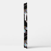 Nahtloses Muster mit goldenen Libellen Case-Mate iPhone Hülle (Rückseite / Rechts)