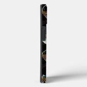 Nahtloses Muster mit goldenen Libellen Case-Mate iPhone Hülle (Rückseite / Rechts)