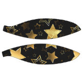 Nahtloses Muster mit goldenen Sternen Basketball (Panele)