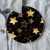 Nahtloses Muster mit goldenen Sternen Button (Beispiel)