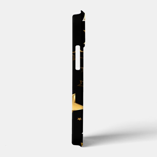 Nahtloses Muster mit goldenen Sternen Case-Mate iPhone Hülle (Rückseite / Rechts)