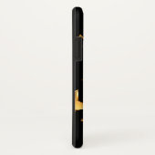 Nahtloses Muster mit goldenen Sternen Case-Mate iPhone Hülle (Hinten/Rechts)