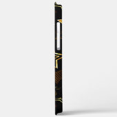 Nahtloses Muster mit goldenen Sternen Case-Mate iPhone Hülle (Rückseite / Links)