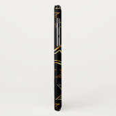 Nahtloses Muster mit goldenen Sternen Case-Mate iPhone Hülle (Hinten/Links)