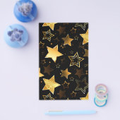 Nahtloses Muster mit goldenen Sternen Flyer (Einzeln)