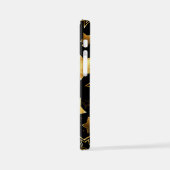 Nahtloses Muster mit goldenen Sternen iPhone Hülle (Linke Seite)