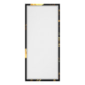 Nahtloses Muster mit goldenen Sternen Werbekarte (Hinten)