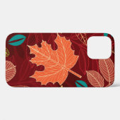 Nahtloses Muster mit Herbstblättern Case-Mate iPhone Hülle (Rückseite (Horizontal))