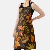 Nahtloses Muster mit Herbstblättern, für Schürze (InSitu)