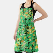 Nahtloses Muster mit Herbstwald Schürze (InSitu)