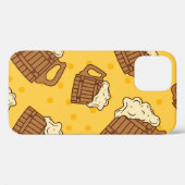 Nahtloses Muster mit Holzfaser-Bier, p Case-Mate iPhone Hülle (Rückseite (Horizontal))