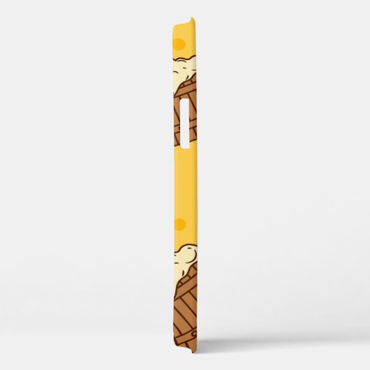 Nahtloses Muster mit Holzfaser-Bier, p Case-Mate iPhone Hülle (Rückseite / Rechts)