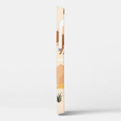 Nahtloses Muster mit Kameln, Dünen und Kakteen. sc Case-Mate iPhone Hülle (Rückseite / Links)