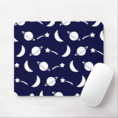 Nahtloses Muster mit Leerzeichen-Objekten Mousepad (Mit Mouse)