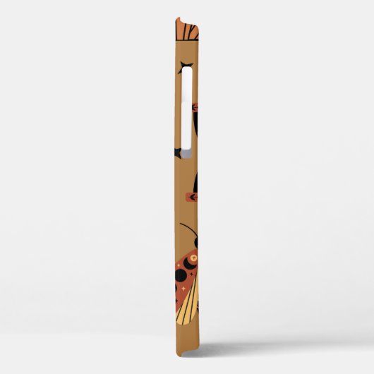 Nahtloses Muster mit magischen Elementen Case-Mate iPhone Hülle (Rückseite / Links)