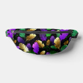 Nahtloses Muster mit Mardi Gras-Federn Bauchtasche (Ablage )
