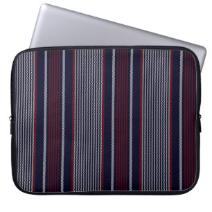 Nahtloses Muster, mit Marineblau, oder Laptopschutzhülle