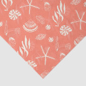 Nahtloses Muster mit Muscheln Seidenpapier (Ausschnitt)