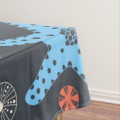 Nahtloses Muster mit Muscheln Tischdecke (Beispiel)