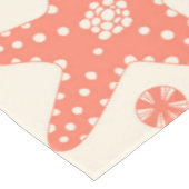 Nahtloses Muster mit Muscheln Tischdecke (Schrägansicht)