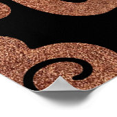 Nahtloses Muster mit mystischen und magischen Symb Poster (Ecke)