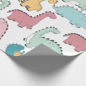 nahtloses Muster mit niedlichen Farben, hell, rosa Geschenkpapier (Ecke)