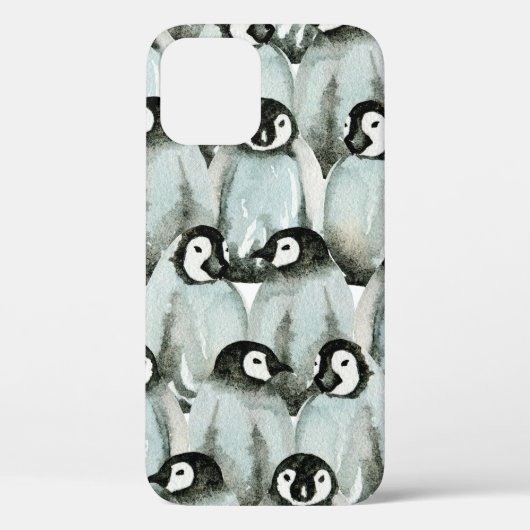 Nahtloses Muster mit niedlichen Pinguinen Case-Mate iPhone Hülle (Rückseite)
