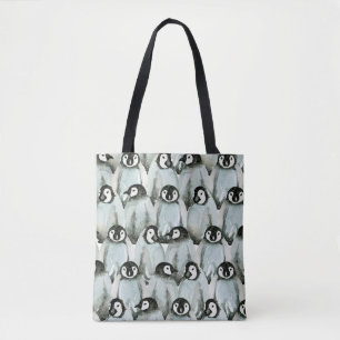 Nahtloses Muster mit niedlichen Pinguinen Tasche