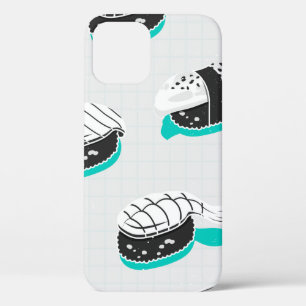 Nahtloses Muster mit Nigiri-Sushi Case-Mate iPhone Hülle